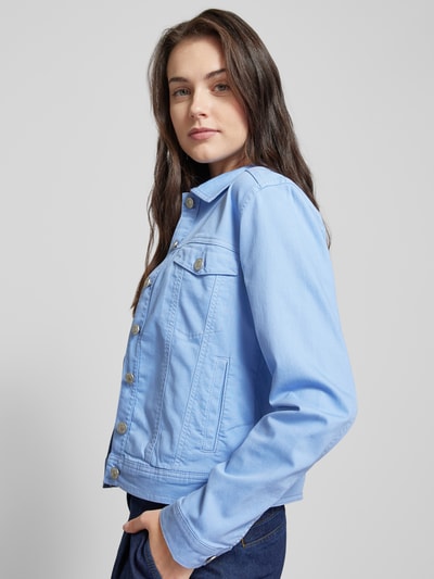 Fransa Jeansjacke mit Umlegekragen Modell 'FRVOTWILL' Hellblau 3