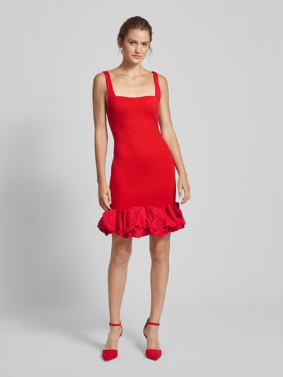 Amy Lynn Cocktailkleid mit Karree-Ausschnitt Modell 'Ally' Rot 1