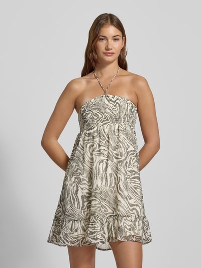 Noisy May Off-Shoulder-Kleid mit Smok-Details Modell 'FAIRY' Weiss 4