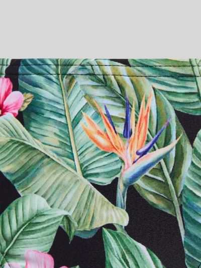 Pieces Bikinibroekje met all-over motief, model 'BAOMI' Zwart - 2