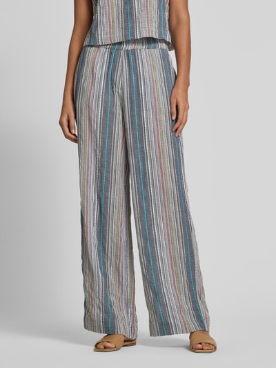 JAKE*S STUDIO WOMAN Hose mit Eingrifftaschen und elastischem Bund Eisblau 4