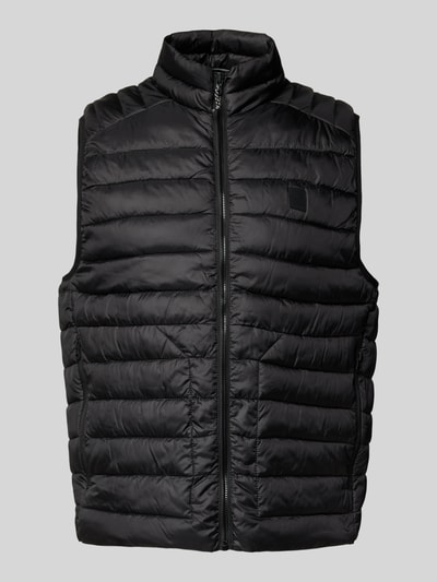 Jack & Jones Gewatteerde bodywarmer met ritszakken Zwart - 2