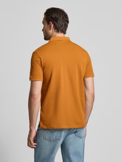 Tom Tailor Regular Fit Poloshirt aus reiner Baumwolle Senf 5