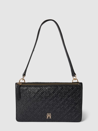 Tommy Hilfiger Umhängetasche mit Allover-Label-Muster Black 2