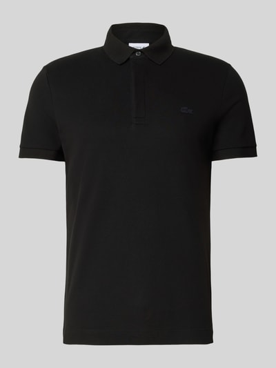 Lacoste Regular fit poloshirt van katoenmix Zwart - 2
