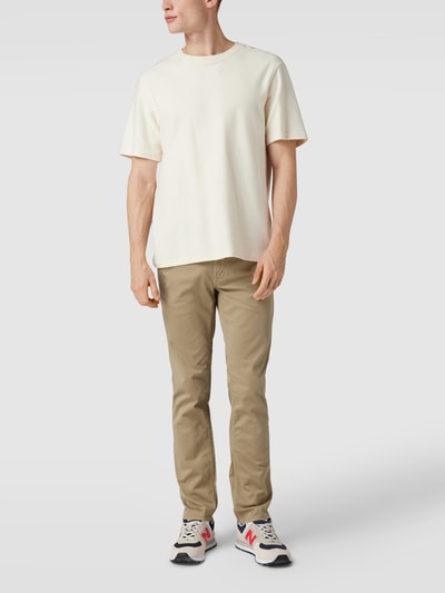 BOSS Orange Slim Fit Chino mit Stretch-Anteil Beige 1