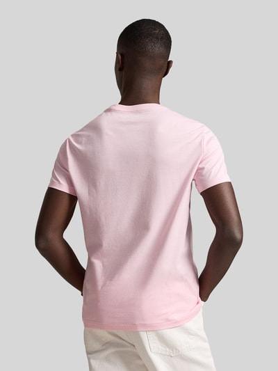 Polo Ralph Lauren Regular Fit T-Shirt aus reiner Baumwolle Pink 5