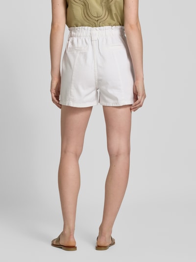 Tom Tailor Denim Relaxed fit korte jeans van puur katoen Wit - 5