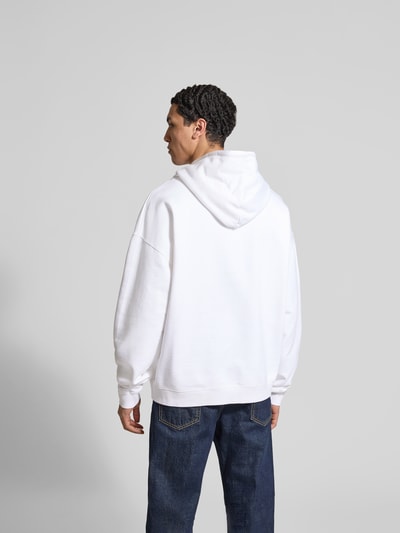 Dsquared2 Relaxed Fit Hoodie mit Logo-Print Weiss 5