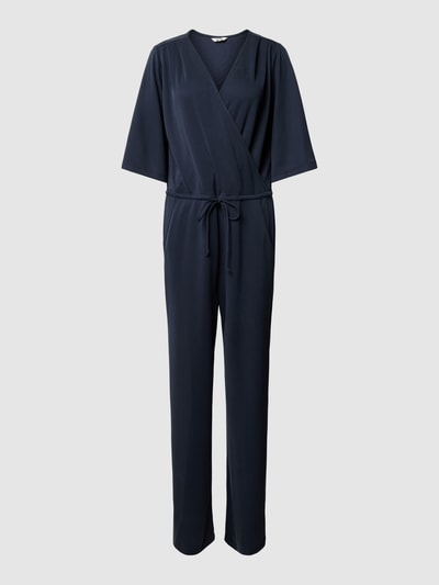 mbyM Jumpsuit in Wickel-Optik Modell 'Bradlee' Marine 2