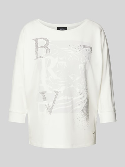 monari Longsleeve mit 3/4-Ärmel Offwhite 1