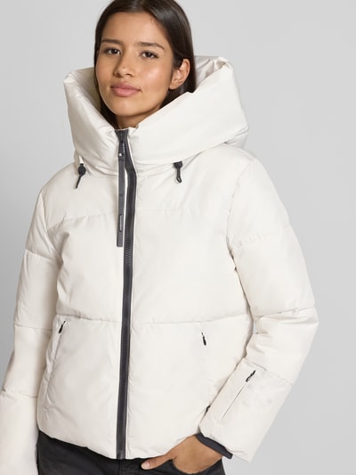 khujo Gewatteerd jack met ritszakken, model 'AUDREY MATT' Offwhite - 3