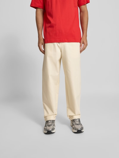 Kenzo Regular Fit Stoffhose mit Ripp-Optik Beige 4