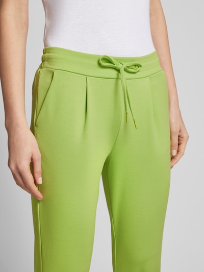 ICHI Slim Fit Sweatpants mit Tunnelzug Modell 'KATE' Neon Gruen 3