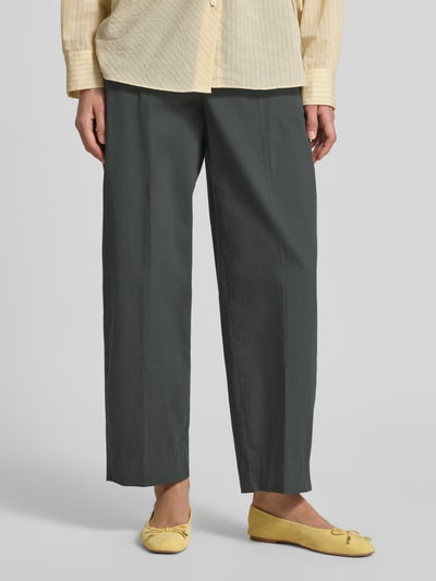 ARMEDANGELS Barrel Fit Chino aus Bio-Baumwoll-Mix Modell 'TWILL PANT' Khaki 4