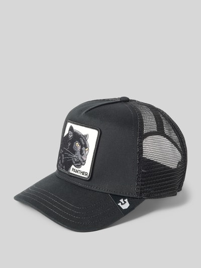 GOORIN BROS. Trucker Cap mit Motiv-Badge Modell 'The Panther' Black 1