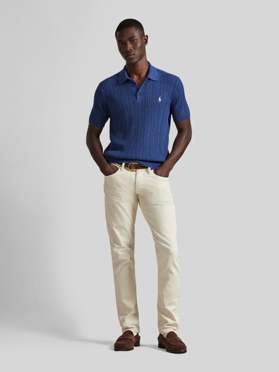 Polo Ralph Lauren Koszulka polo z czystej bawełny o kroju regular fit Granatowy 1