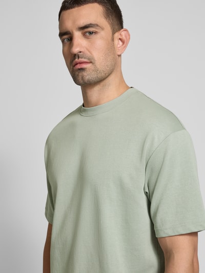 SELECTED HOMME T-Shirt mit Rundhalsausschnitt Modell 'OSCAR' Hellgruen 3