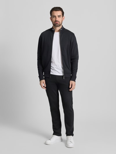 bugatti Sweatpants met elastische band, model 'Selanik' Zwart - 1