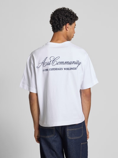 Jack & Jones T-Shirt mit Label-Stitching Weiss 5