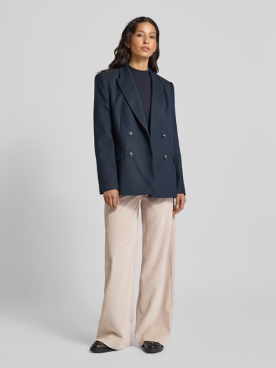 Raffaello Rossi Wide Leg Cordhose mit aufgesetzten Eingrifftaschen Modell 'MIRU' Beige 1