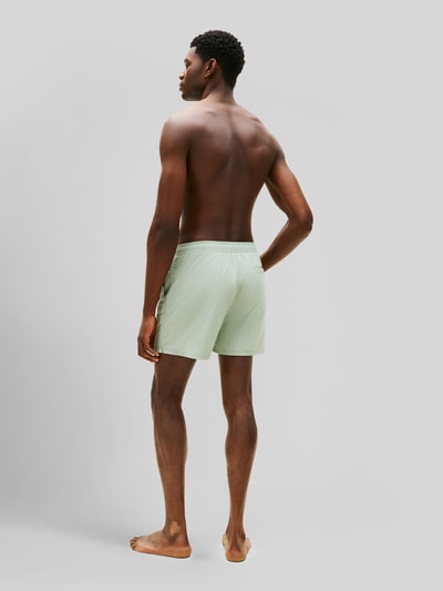 Tommy Hilfiger Badehose mit Label Print Schilf 5