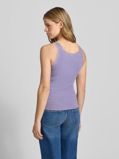 ONLY Slim Fit Tank Top aus Baumwoll-Mix Modell 'SARA' Flieder 5
