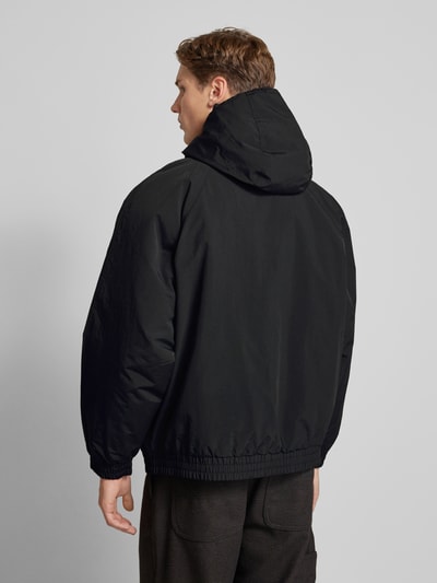 Carhartt Work In Progress Jacke mit Label-Stitching Modell 'KITE' Black 5