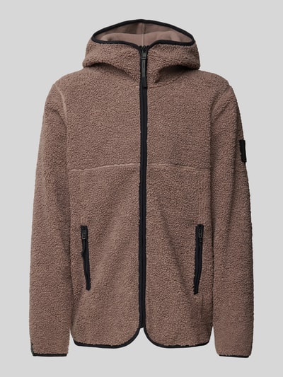 Didriksons Sherpa Jacket mit Reißverschlusstaschen Modell 'BROR' Sand 2