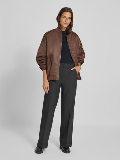 Christian Berg Woman Longsleeve mit Stehkragen Black 1