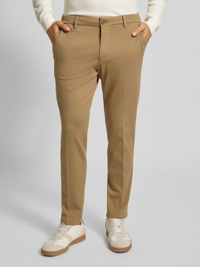 Drykorn Stoffhose mit Gesäßtaschen Beige 4