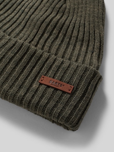 Barts Beanie mit Label-Detail Modell 'WILBERT' Oliv 2