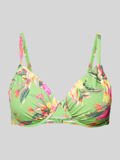 LASCANA PLUS SIZE Bikini-Oberteil mit vorgeformten Cups und Bügeln Hellgruen 1