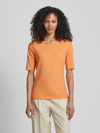 Soyaconcept T-Shirt mit Rundhalsausschnitt Modell 'Babette' Orange 4