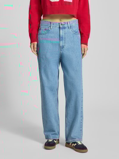 Carhartt Work In Progress Jeans mit 5-Pocket-Design Hellblau 4