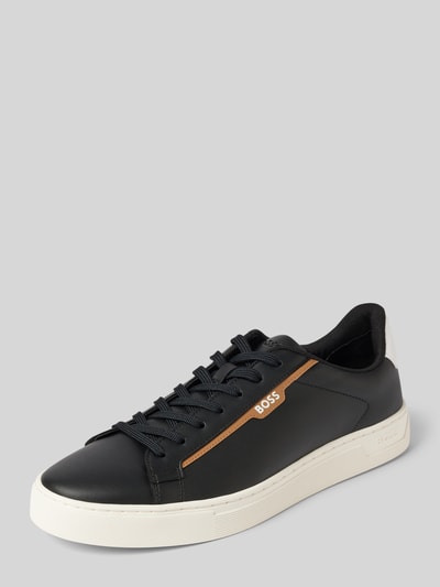 BOSS Sneaker mit Label-Print Modell 'Rhys' Black 1