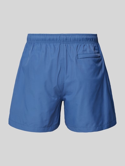 MCNEAL Relaxed Fit Badeshorts mit Logo-Stitching Rauchblau 3