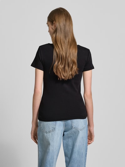 Levi's® T-Shirt mit geripptem Rundhalsausschnitt im 2er-Pack Black 5