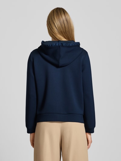 Tom Tailor Regular fit sweatjack met viscose Marineblauw - 5