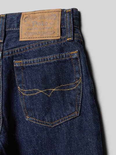 Polo Ralph Lauren Teens Straight fit jeans met logopatch Donkerblauw - 2
