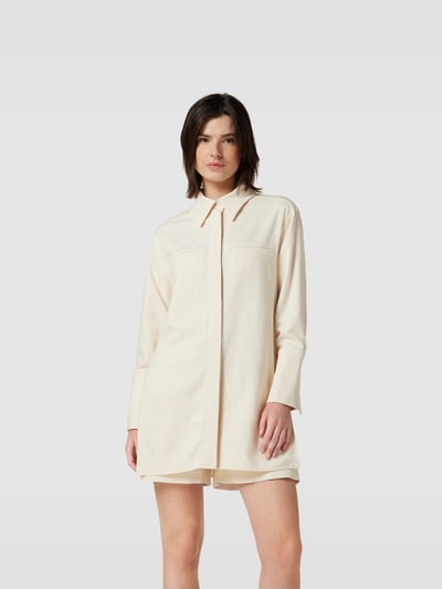 By Malene Birger Longbluse mit Knopfleiste Offwhite 4