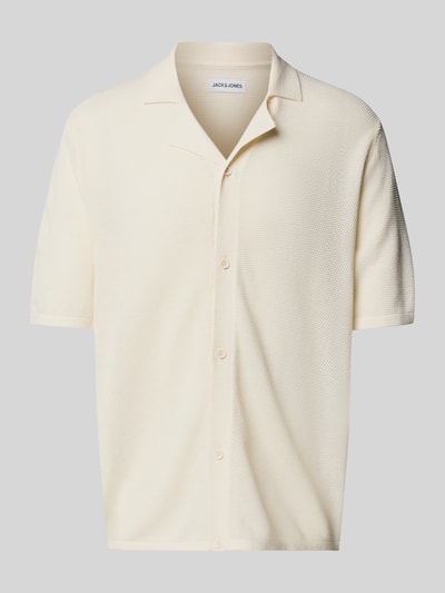 Jack & Jones Freizeithemd mit Knopfleiste Modell 'ORION' Weiss 2