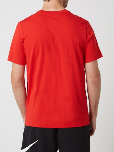 Nike T-Shirt mit Logo-Print Rot 5