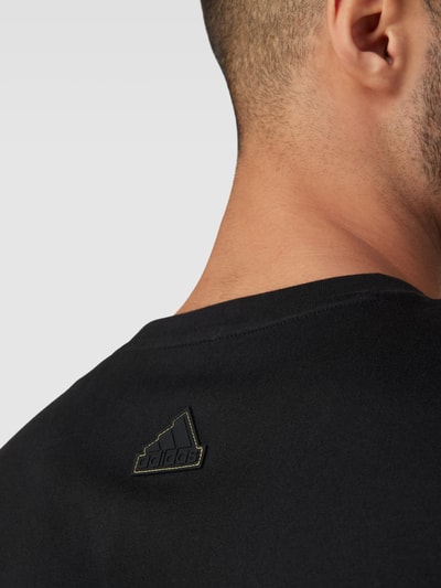 adidas Sportswear T-shirt z nadrukiem z logo Czarny 3