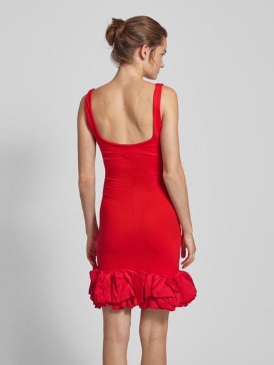 Amy Lynn Cocktailkleid mit Karree-Ausschnitt Modell 'Ally' Rot 5