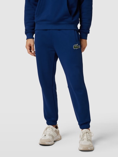 Lacoste Sweatpants mit elastischen Abschlüssen Blau 4