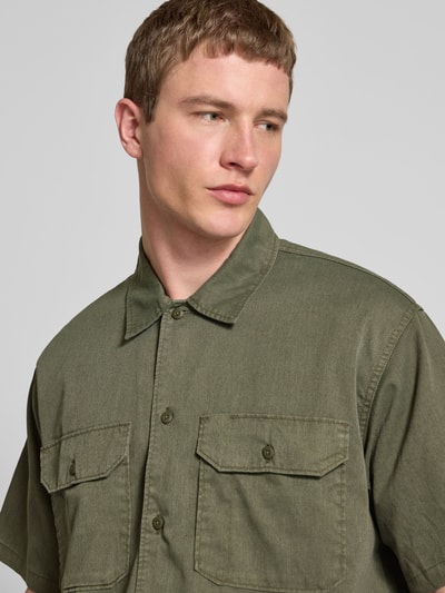 Dickies Vrijetijdsoverhemd met knoopsluiting Olijfgroen - 3