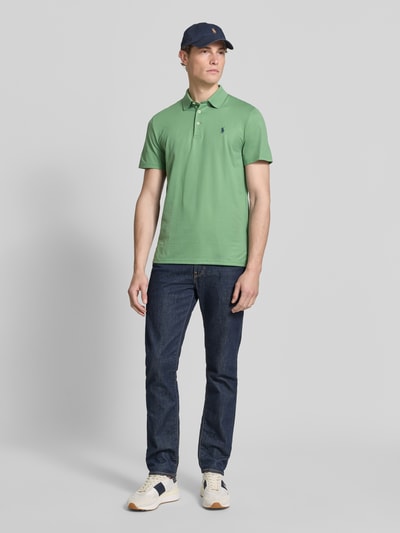 Polo Ralph Lauren regular fit poloshirt van katoenmix model 'TOUR PIQUE' Groen - 1