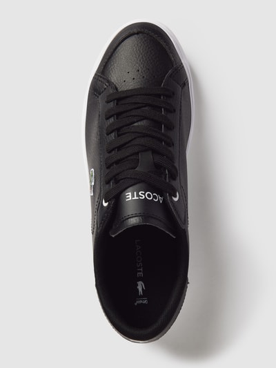 Lacoste Sneaker mit Label-Details Modell 'POWERCOURT' Black 5