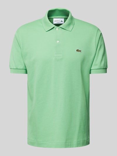 Lacoste Koszulka polo o kroju regular fit z naszywką z logo model ‘CORE PIQUE’ Jabłkowozielony 2